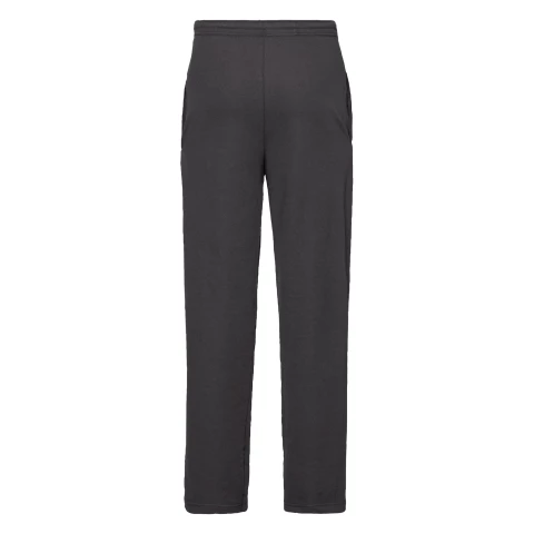 Spodnie dresowe męskie Lightweight Open Leg Jog Pants Fruit of the Loom - obrazek 2